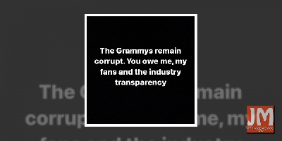 The Weeknd calls Grammys 'corrupt'