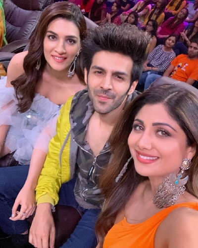 Bollywood actors on tv.