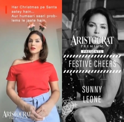 Sunny Leone shares Xmas and New Year wishes for fans