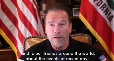 Hollywood star Arnold Schwarzenegger has condemned the attack on the Capitol in the US, and described Donald Trump as the worst president ever.