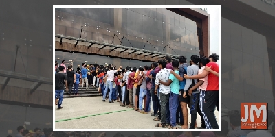 Fans forget social distancing to advance-book tickets of Vijay and Vijay Sethupati's next