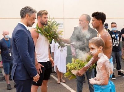 Hollywood star Chris Hemsworth has started shooting for the superhero adventure, Thor: Love And Thunder in his home turf Australia, and he was greeted with a traditional ‘Welcome to Country ceremony. Hemsworth, who is most popular for his superhero avatar of Thor, took to Instagram on Tuesday to share pictures of the ceremony Hollywood star Chris Hemsworth has started shooting for the superhero adventure, Thor: Love And Thunder in his home turf Australia, and he was greeted with a traditional ‘Welcome to Country ceremony. Hemsworth, who is most popular for his superhero avatar of Thor, took to Instagram on Tuesday to share pictures of the ceremony