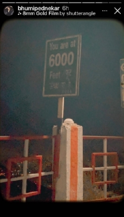 Bhumi Pednekar shoots for 