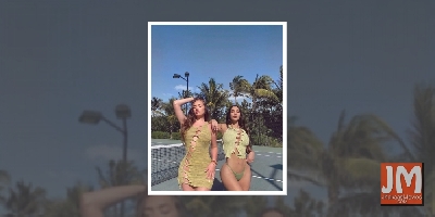 Kim Kardashian slays it in ripped blouse, bikini bottom