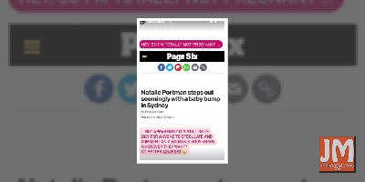 Natalie Portman snubs rumours: I'm totally not pregnant