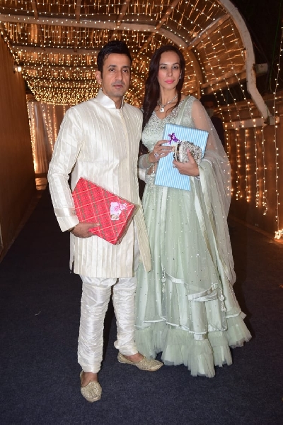 Mumbai: Priyank Sharma Pre-Wedding Party on Thursday 4th February 2021.(Photo: IANS)