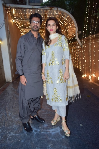 Mumbai: Anil Kapoor, Nikhil Diwedi, Karim Morani Are Priyank Sharma Pre WeddingParty on Thursday 4th February 2021.(Photo: IANS)