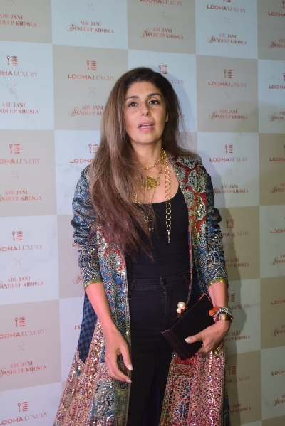 Mumbai: Celebrity walking on red carpet For Lodha Luxury, India's only true blue luxury realty brand in collaboration with Abu Jani and Sandeep Khosla event on Sunday 07 February 2021.(Photo: IANS)