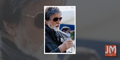 Amitabh Bachchan relishes nimbu paani on MayDay set