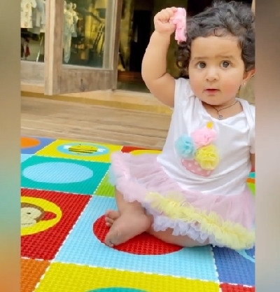 Shilpa Shetty gets greatest gift from daughter.(photo:Instagram)