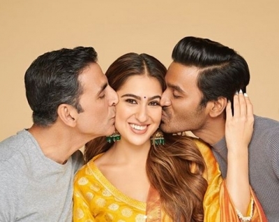 Actors Akshay Kumar, Sara Ali Khan and Dhanush will be seen together onscreen in filmmaker Aanand L. Rai Actors Akshay Kumar, Sara Ali Khan and Dhanush will be seen together onscreen in filmmaker Aanand L. Rai