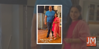 'Big girl' Vidya Balan poses with The Great Khali