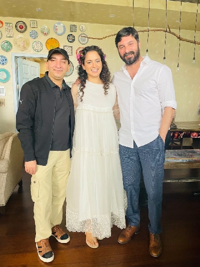 Kangana wraps Bhopal schedule of 'Dhaakad', hints at new venture.