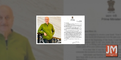 Anupam Kher 'honoured and humbled' on receiving PM Modi's signed letter