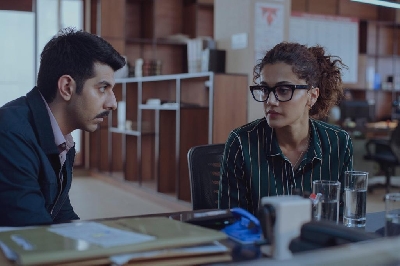 Taapsee Pannu will once again be seen with Pavail Gulati in Anurag Kashyap's 'Dobara'!.