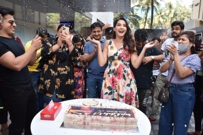 The Nora Fatehi dance number "Dilbar" has touched the one billion mark on YouTube, making her the first African Arab female artiste to achieve the feat. The superhit dance number features in the 2018 film "Satyamev Jayate". (Instagram)