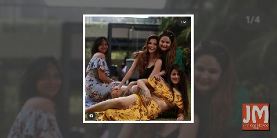 Rubina Dilaik enjoys fun day with friends