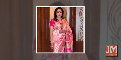 Hema Malini sings Shri Krishna bhajans for Holi