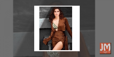 Kriti shares hilarious video of Varun from 'Bhediya' sets