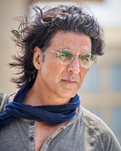 Akshay Kumar unveils ram setu first look.(photo:Instagram)