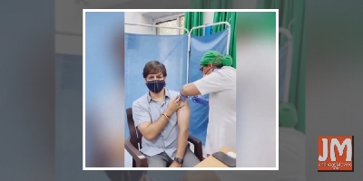 Vivek Oberoi gets first dose of Covid vaccine