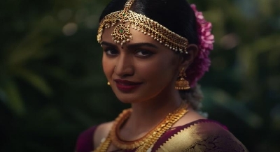 Jewellery inspired by Indian embroideries.(photo:IANSLIFE)