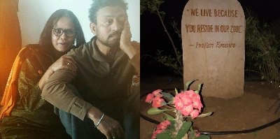Irrfan Khan's wife Sutapa pens emotional note on actor's death anniversary.(photo:Instagram)