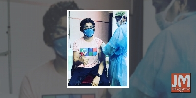 Gurmeet Choudhary gets first Covid vaccination shot