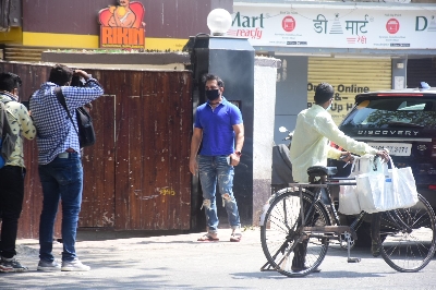 Mumbai: Helen and Arpita Khan Spotted at Salman Khan's House For Eid Celebration On Friday, 14 may, 2021. (Photo: Sanjay Tiwari)
