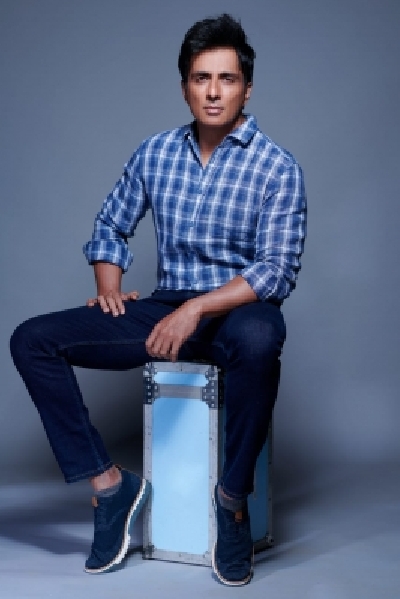 Hyderabad: Sonu Sood.(Photo: Ramana M/IANS)