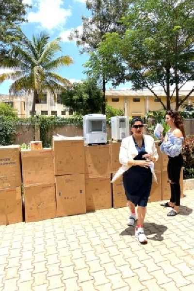 Urvashi Rautela: I hope to ensure no one loses life due to oxygen deficit