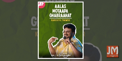 Amazon Prime Video Announces New Amazon Funnies Stand-Up Special â€˜Aalas Motaapa Ghabraahatâ€™ Featuring Popular Stand-Up Comedian Karunesh Talwar