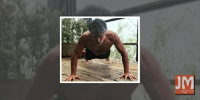 Super-fit Milind Soman flaunts shirtless beef in new post (Lead)