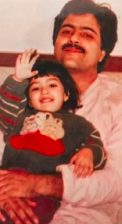 Kriti Sanon will always be Daddys little girl. Kriti Sanon will always be Daddys little girl.