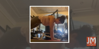 Shamita Shetty shares a slice of 'Monday motivation'