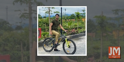 Shaheer Sheikh loves cycling around on sets between shots