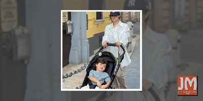 Arjun Rampal shares photos of girlfriend Gabriella wearing his shirt