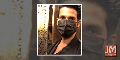 Shahid Kapoor unmasks 20 seconds of his life