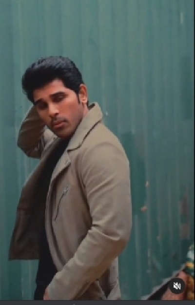 Allu Sirish is all dressed and waiting for the world to open up.
