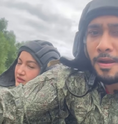 Zaid Darbar posts his adventurous Russian war tank tour experience Zaid Darbar posts his adventurous Russian war tank tour experience