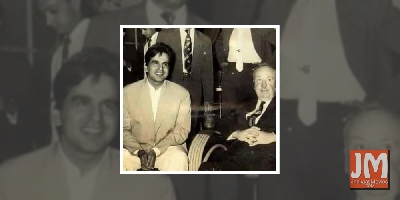 Sudhir Mishra shares photo of Dilip Kumar with Alfred Hitchcock