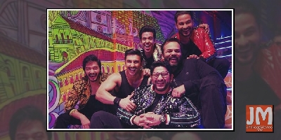 'Golmaal' Gang and 'Simmba' Shoot A Peppy Number