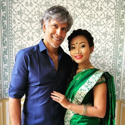 Milind Soman, Ankita Knowar share posts to mark 3rd anniversary(Photo:Instagram)