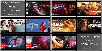 Top 10 Bollywood Songs This Week : 19th Nov 2018