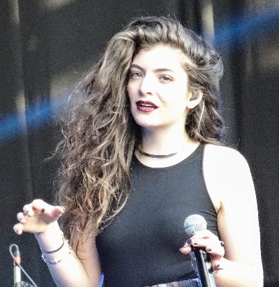Singer Lorde.(photo:Facebook)