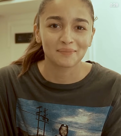 Alia Bhatt gives glimpse of her skincare routine