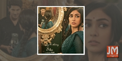 Mrunal Thakur's first look in Dulquer Salmaan's next revealed