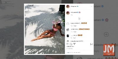 Disha's 'pink bikini' picture gets 'hot' comment from Tiger