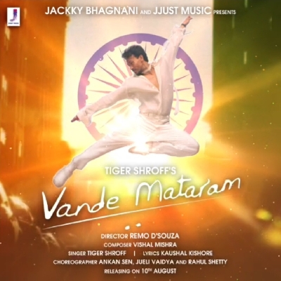 Tiger Shroff reveals the motion poster of his new single Vande Mataram with Jackky Bhagnani