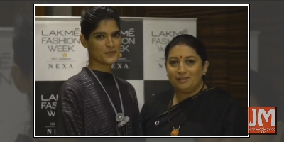 Smriti Irani shares story of Rajasthani model